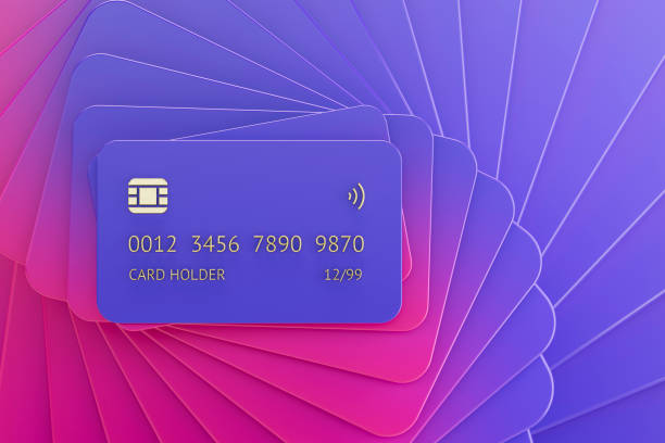 istock Credit cards, finance background 2154645415