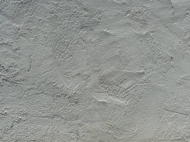 Close-up of a wall with a rough plaster finish