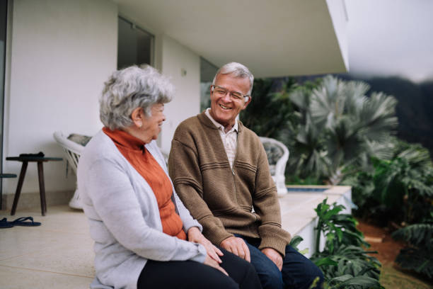 istock Senior couple spending time together outdoors in the nature 2154659556