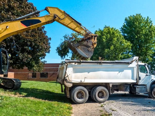 istock Hydraulic Excavator Loads a Dump Truck 2154660715