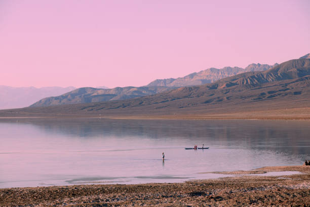 istock Real Lake with Water in Death Valley 2154661473