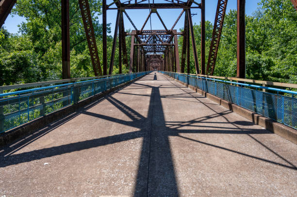 istock Chain of Rocks Bridge Rte. 66 2154669833