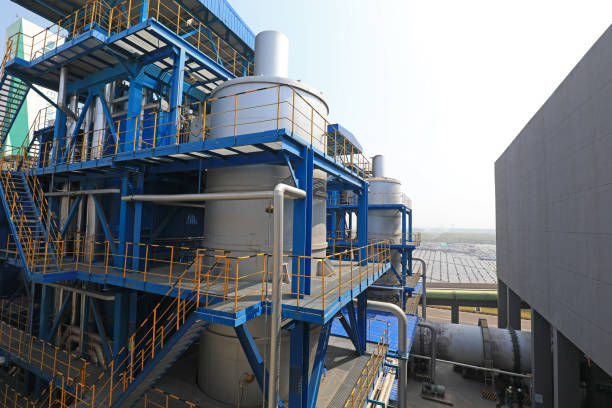 istock Manufacturing plant machinery and equipment 2154670807