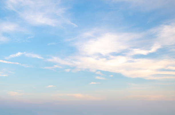 istock The sky and clouds are beautiful and bright. 2154681325
