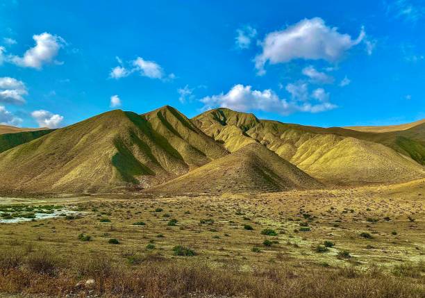 istock Candy Cane Mountains in Khizi Region 2154685858