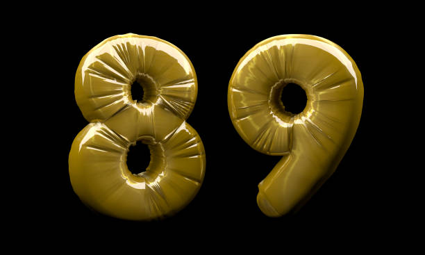 Golden Balloon Numbers 8 and 9