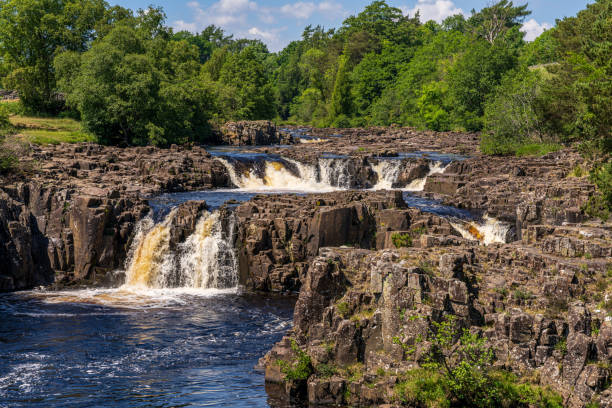 istock The Low Force Waterfall near Bowlees, England, UK 2154694589