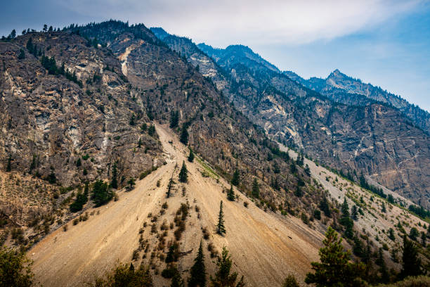 beautiful nature near Kamloops in Canada