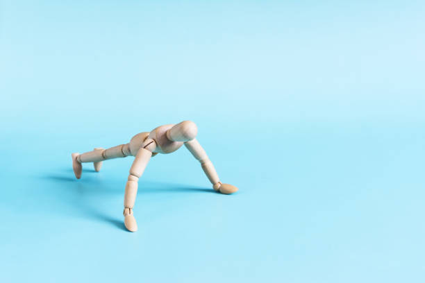 istock The figure of a man doing a physical exercise doing push-ups from the floor close-up 2154702765