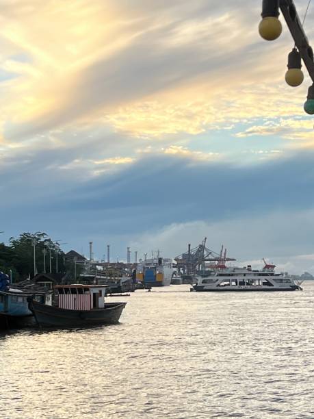 Activity at Port of Pontianak