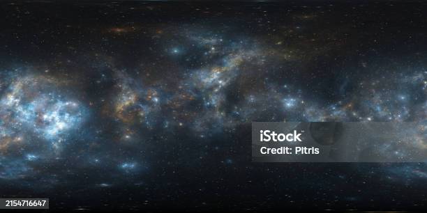 360 Equirectangular Background 360 Equirectangular Projection Space Background With Nebula And Stars ...