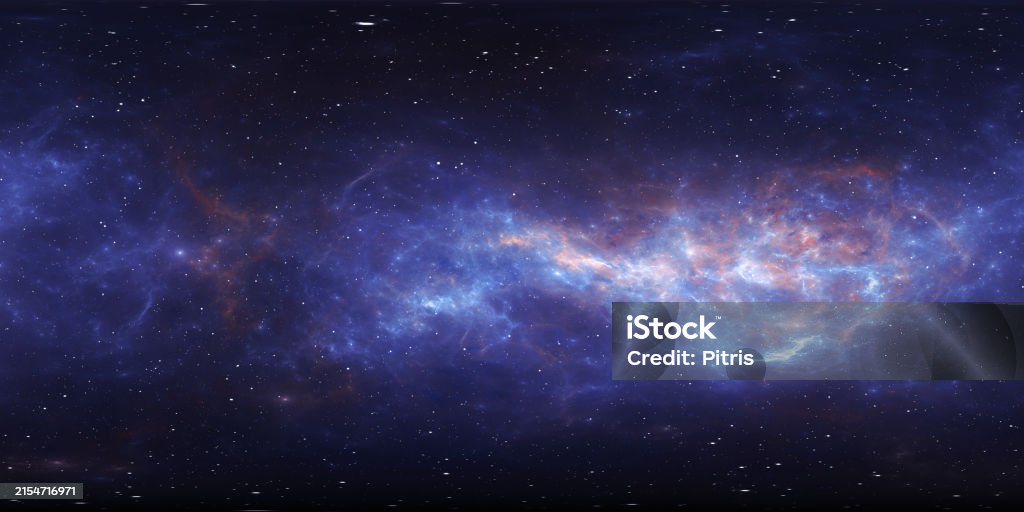 360 Equirectangular Background 360 Equirectangular Projection Space Background With Nebula And Stars ...