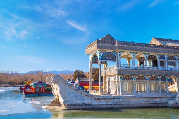 istock Marble Boat (AKA Boat of Purity and Ease) at Beijing Summer Palace 2154721982
