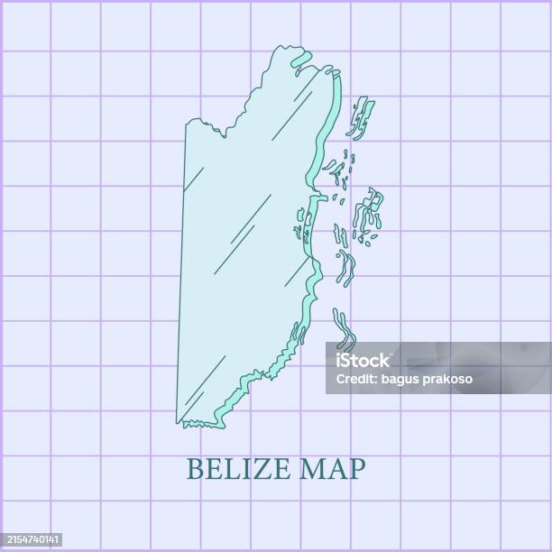Drawingsof Belize Map Vector Regions Map Of Belize Stock Illustration - Download Image Now ...
