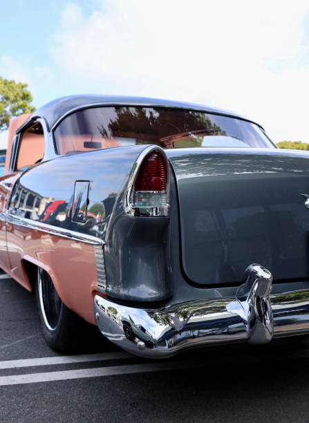 istock Vintage 1950s collector car detailing 2154743678