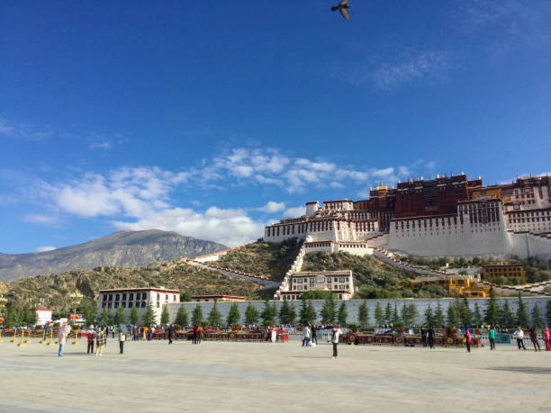 Potala palace in Lhasa, Tibet, China