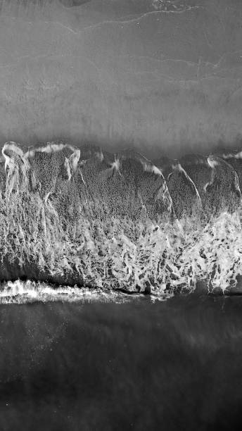 istock Air video capturing from the top with drone with sea view 2154751929