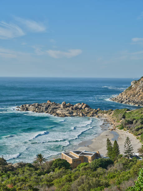 istock Beautiful rocky coastline - close to Cape Town 2154752317