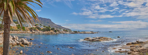 istock Beautiful rocky coastline - close to Cape Town 2154752340