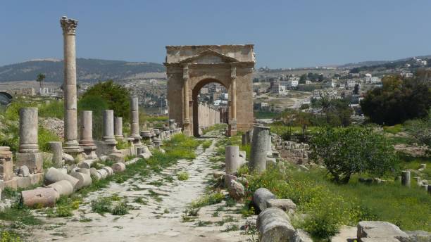 istock view of Jerash Archaeological Site, Jordan 2154754502