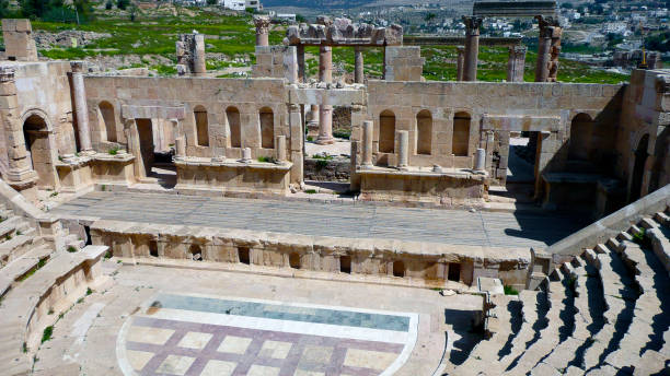 istock North Theatre, Jerash Archaeological Site, Jordan 2154754509