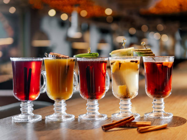 istock Set of different flavors mulled wine 2154756226