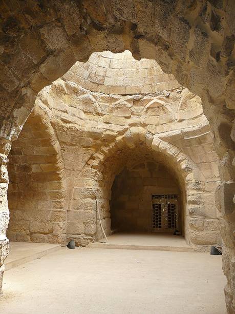 istock Interior of Al Karak Castle, Jordan 2154756432