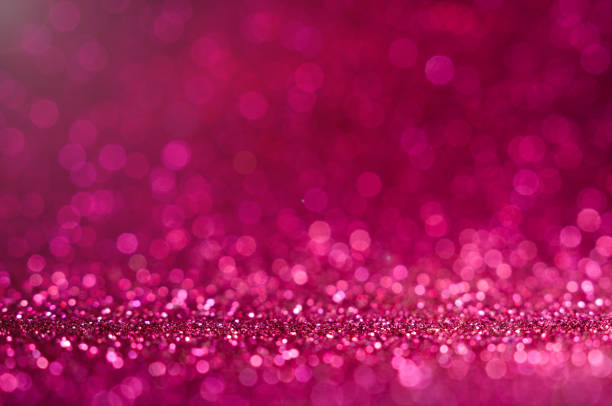 istock Red bokeh holiday textured glitter background 2154762813