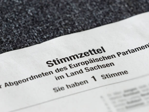 istock Ballot Paper European Election 2154769094