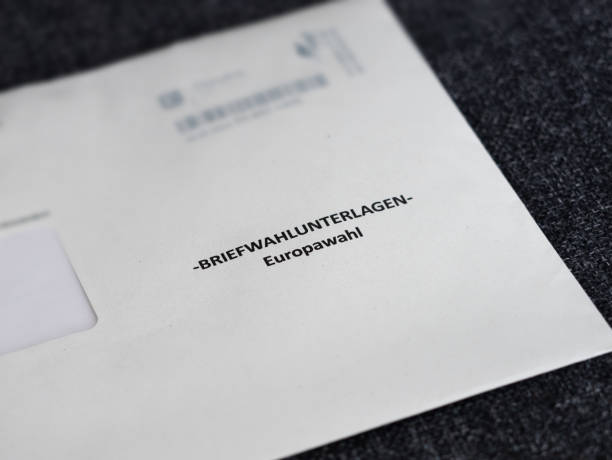 istock Postal ballot documents for the European Election Germany 2154769095