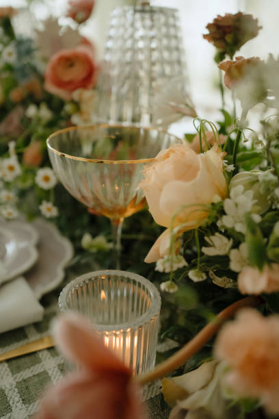 istock Florals and Wine Glass 2154770343