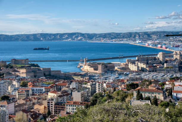 istock Panoramic view of Marseille 2154774522