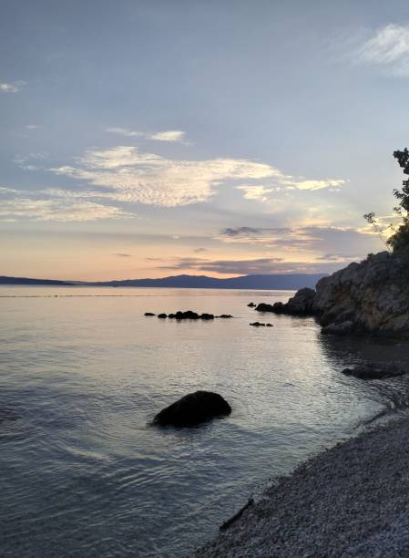 istock Sunset on the sea 2154776976