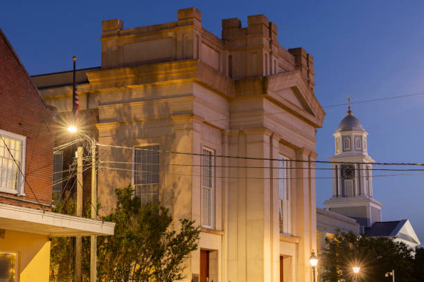 istock Historic Downtown Natchez Mississippi Twilight 2154790837