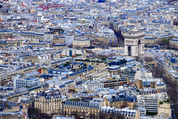 Paris, in 1972, from film stock.