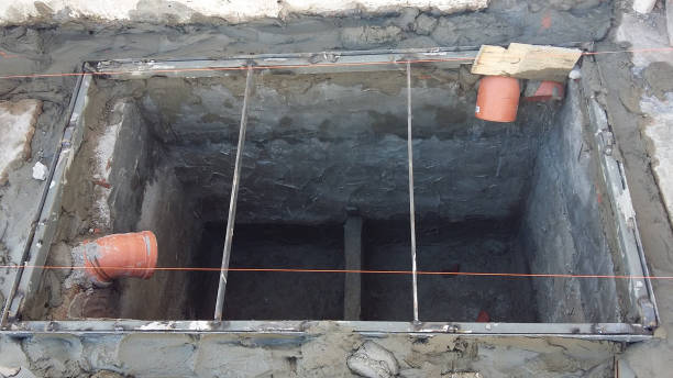 istock construction of a septic chamber 2154793198
