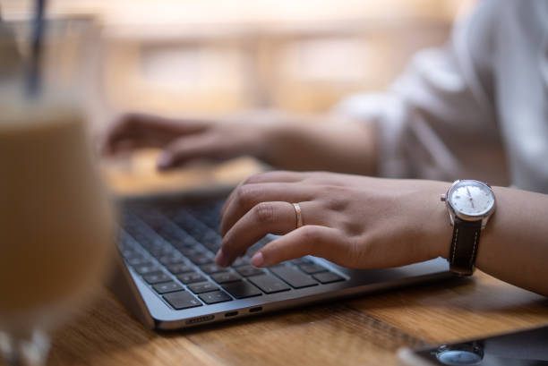istock female working with laptop 2154796400