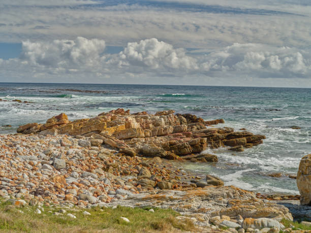 istock Beautiful rocky coastline - close to Cape Town 2154801878