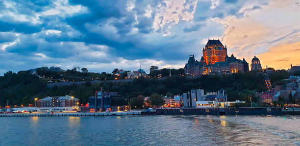 istock Quebec City Evening Skyline,Canada 2154805476