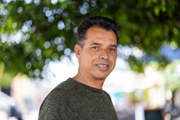 Portrait of a mature man in the city