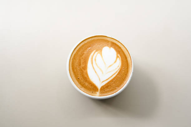 istock A cup of hot latte coffee 2154809593