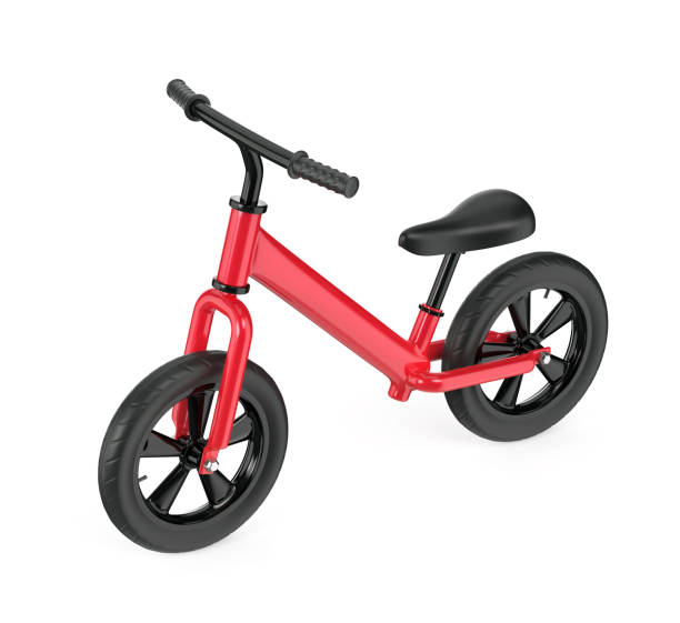 istock Red balance bike 2154814504