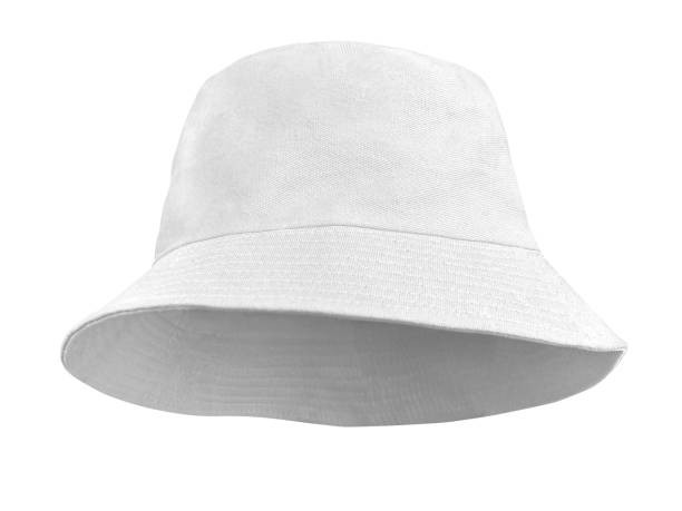 istock White bucket hat isolated on white background 2154815555