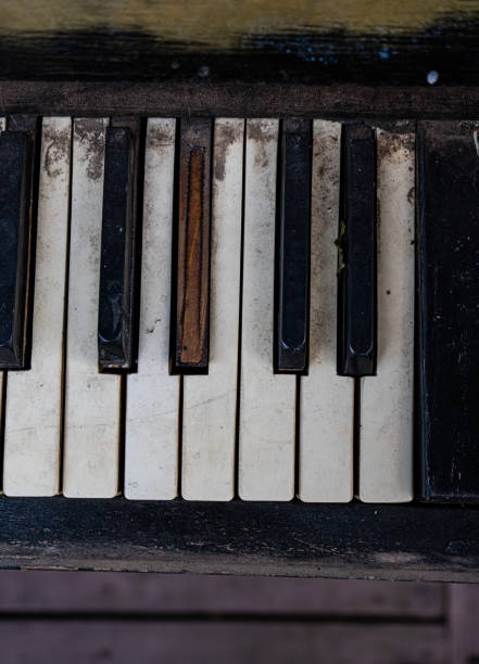 istock Old wooden piano outdoor 2154816801