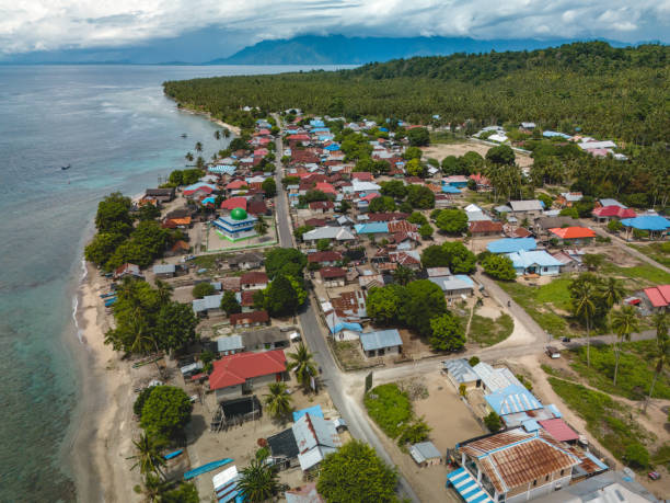 istock Aerial View of Pasanea Village, Central Maluku 2154821921