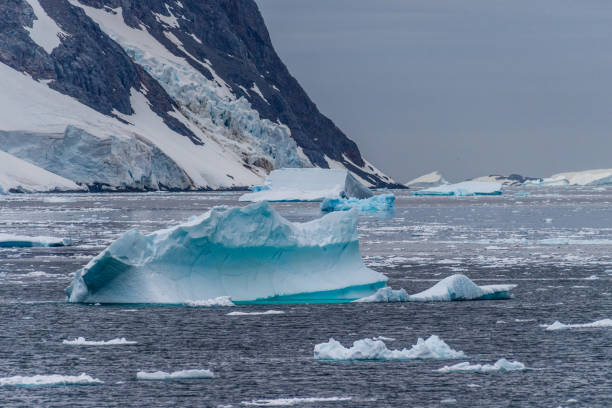 istock Antarctic landscape near the Lemaire channel 2154822962