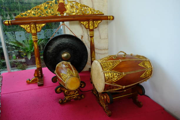 istock A set of Gamelan, traditional Javanese musical instruments. 2154824759