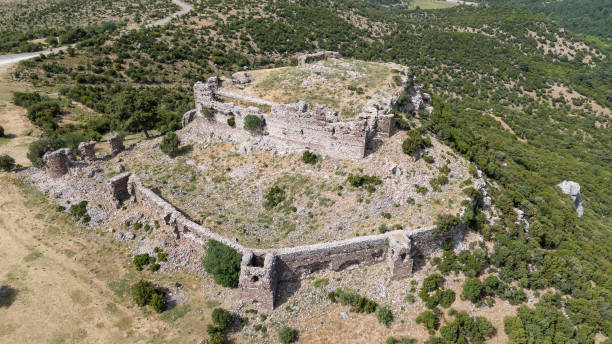 istock Yogurtcu Castle, Manisa - Turkey 2154826373