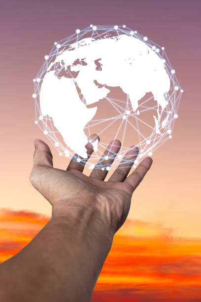 istock Age of technology People's, Use of technology in the modern era, Interconnection by internet network 2154829201