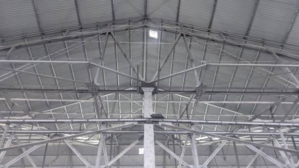 istock ceiling of a factory 2154835117